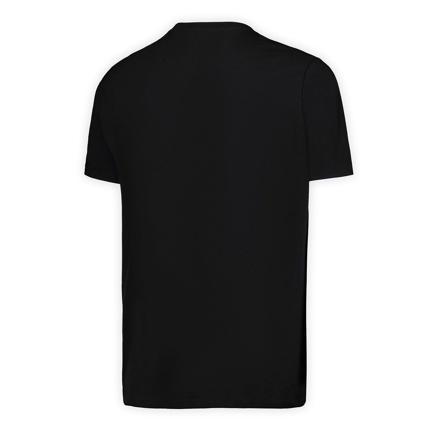 Polera Manga Corta Hombre Relaxed Pocket Negro-7