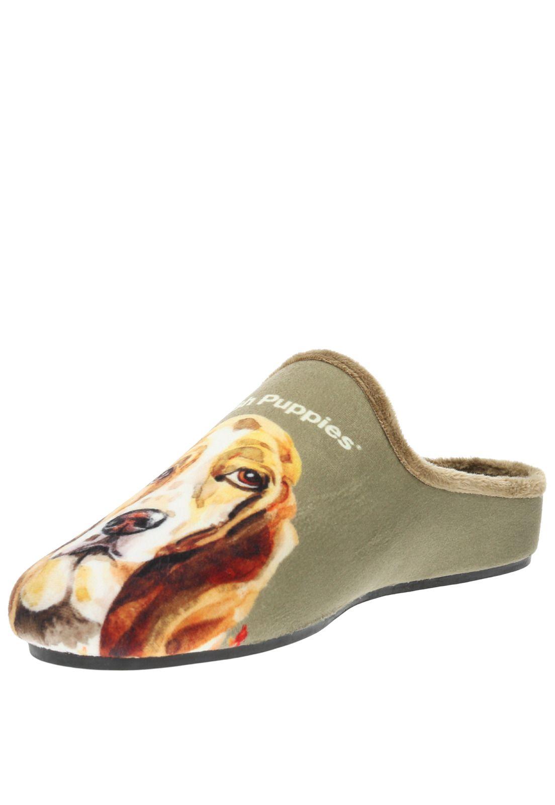 Pantufla Unisex HP Slipper Hound Verde-4