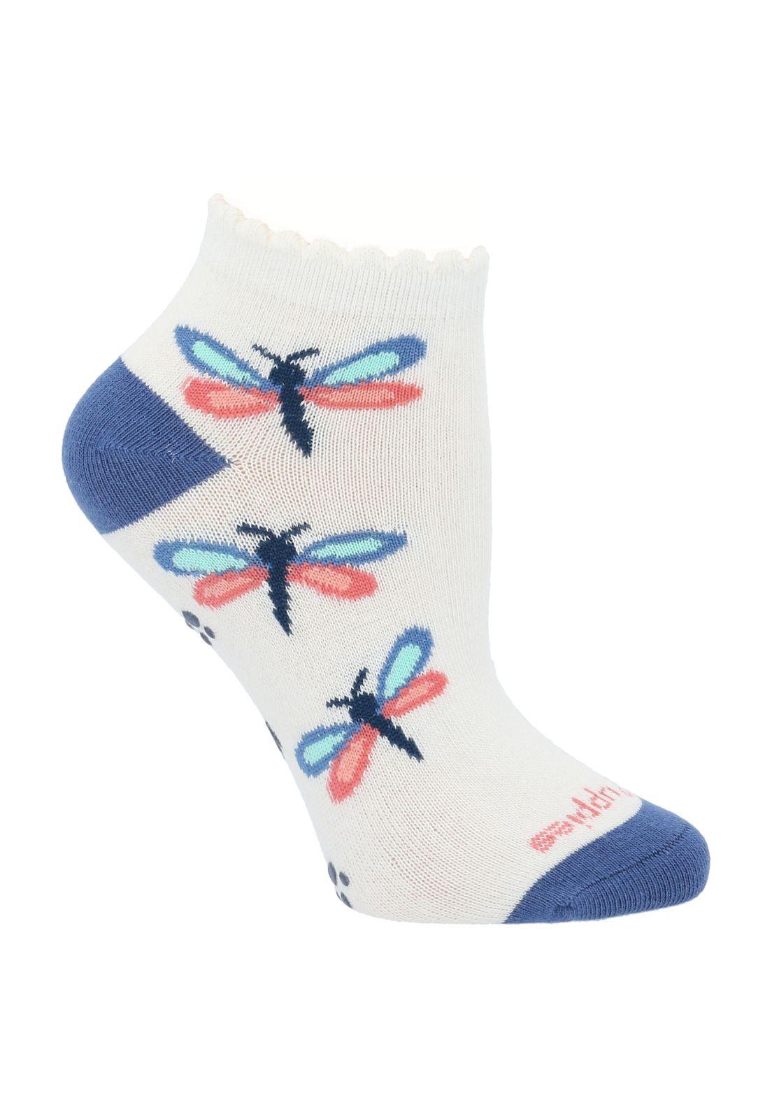 Calcetín Algodón Niña Dragfly Crema-0