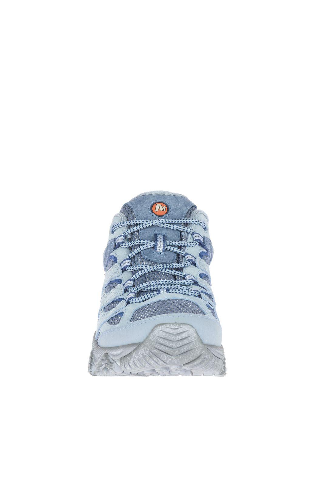 Zapatilla Mujer Moab 3 Celeste-2