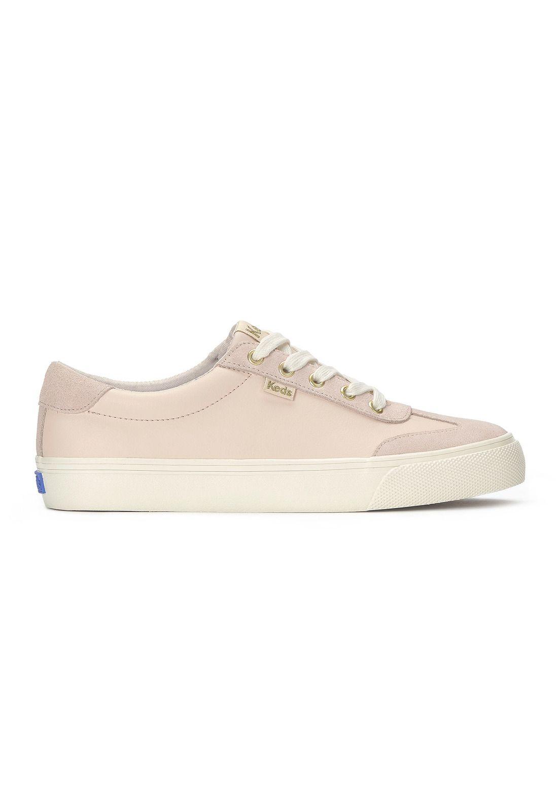 Zapatilla Cuero Mujer Jump Kick T-Toe Lthr Rosado-0