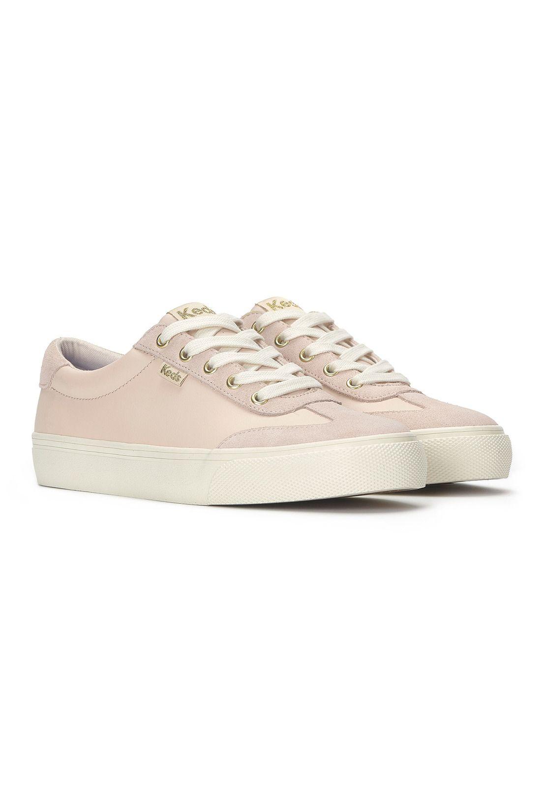 Zapatilla Cuero Mujer Jump Kick T-Toe Lthr Rosado-1