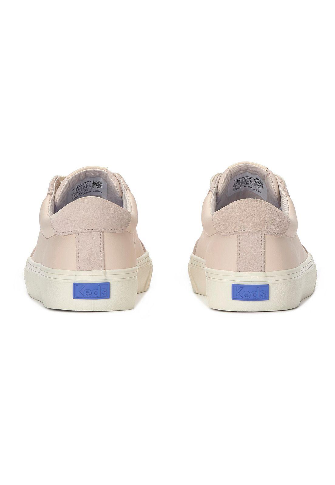 Zapatilla Cuero Mujer Jump Kick T-Toe Lthr Rosado-4
