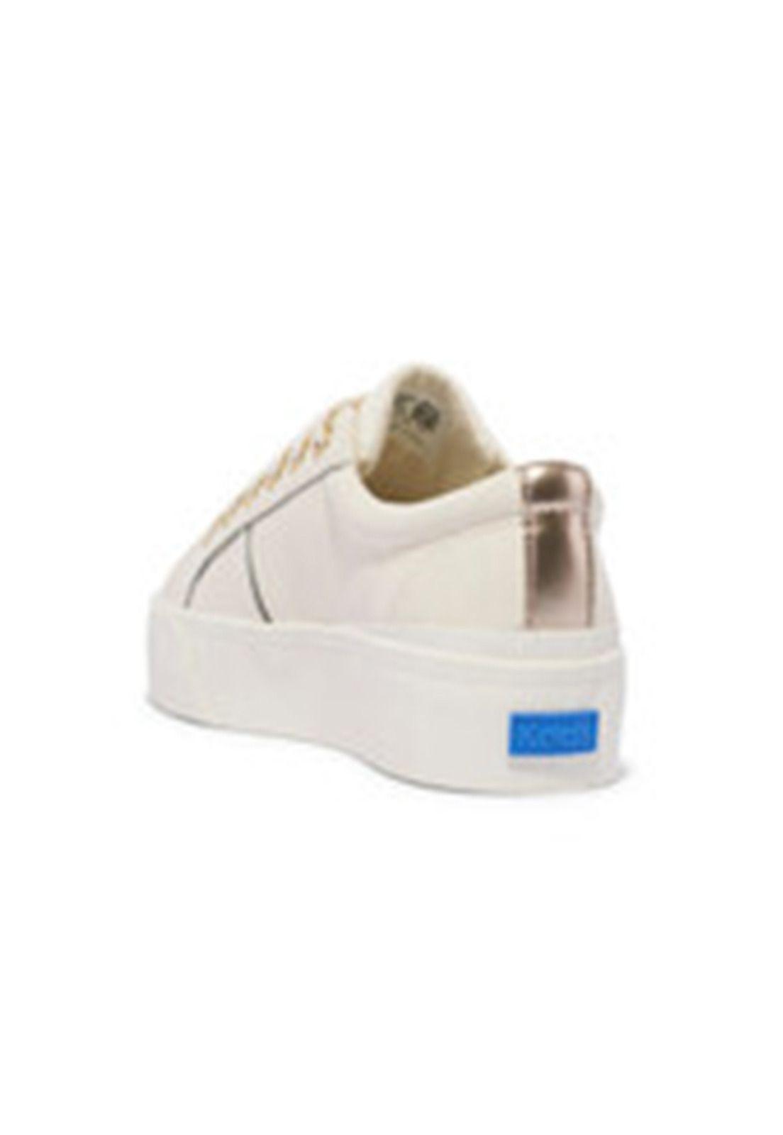 Zapatilla Cuero Beige Mujer Jump Kick Duo -5