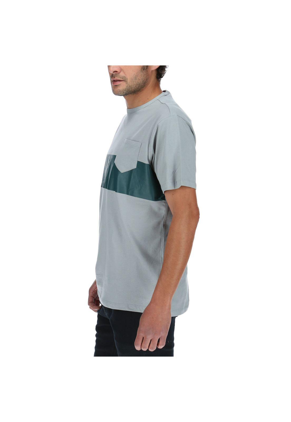 Polera Colorblock Pocket Grafito-1