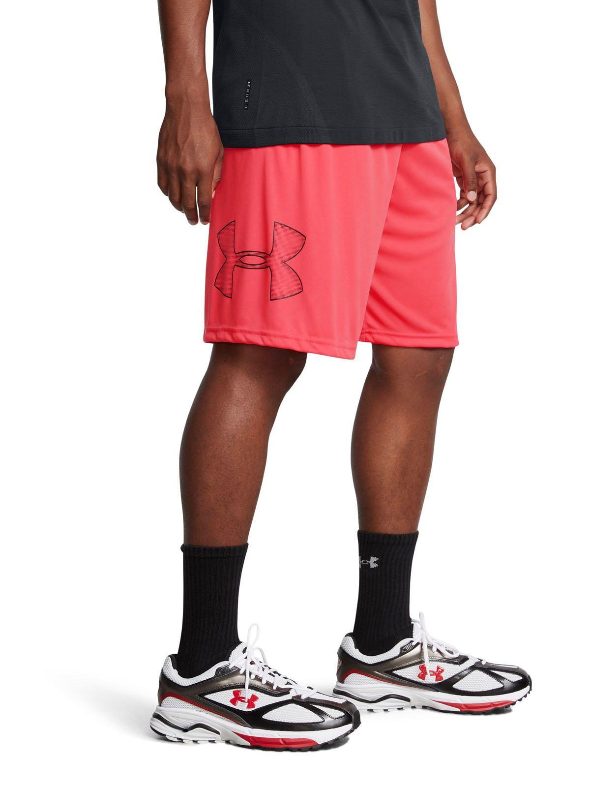 Shorts UA Tech para hombre Rojo-3
