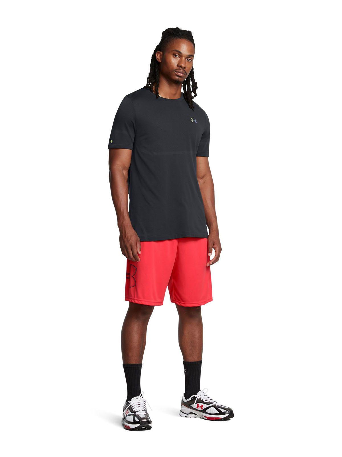 Shorts UA Tech para hombre Rojo-5