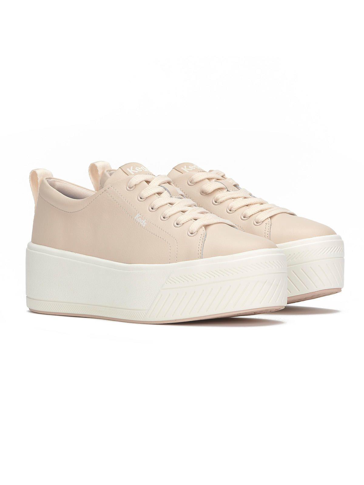 Zapatilla Cuero Mujer Skyler Leather Rosado-1