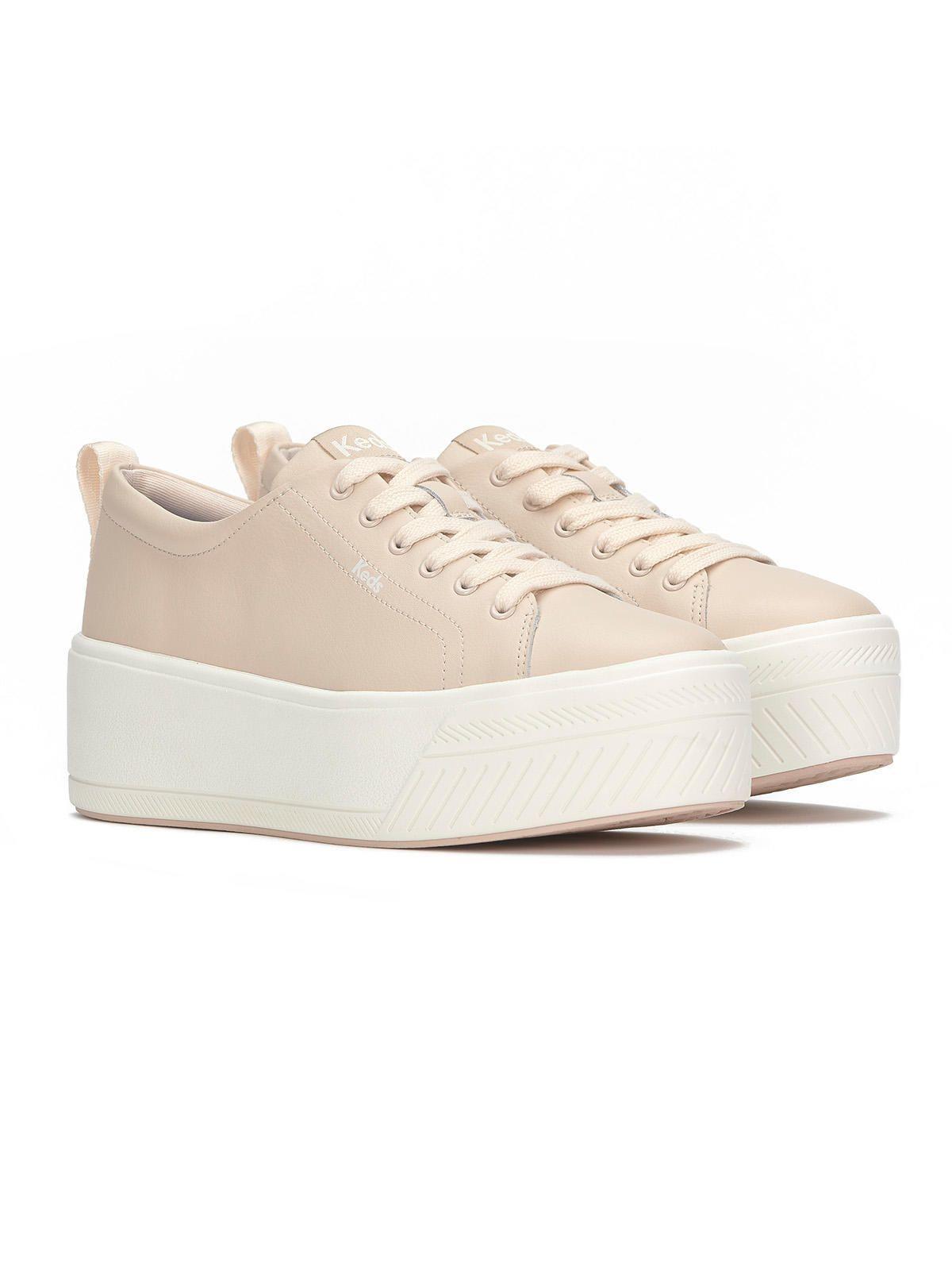 Zapatilla Cuero Mujer Skyler Leather Rosado-1