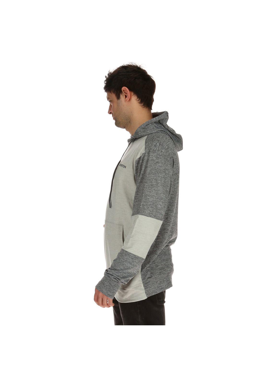 Poleron Masculino Tahoe Gris Burton-1