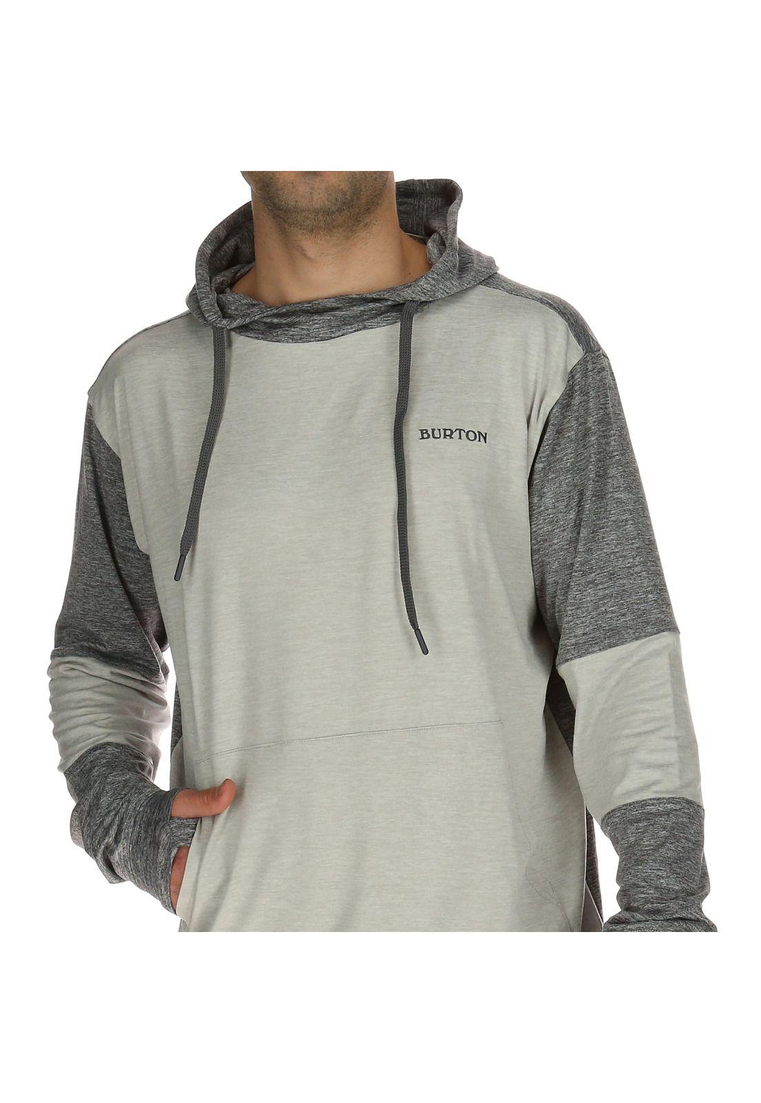 Poleron Masculino Tahoe Gris Burton-3