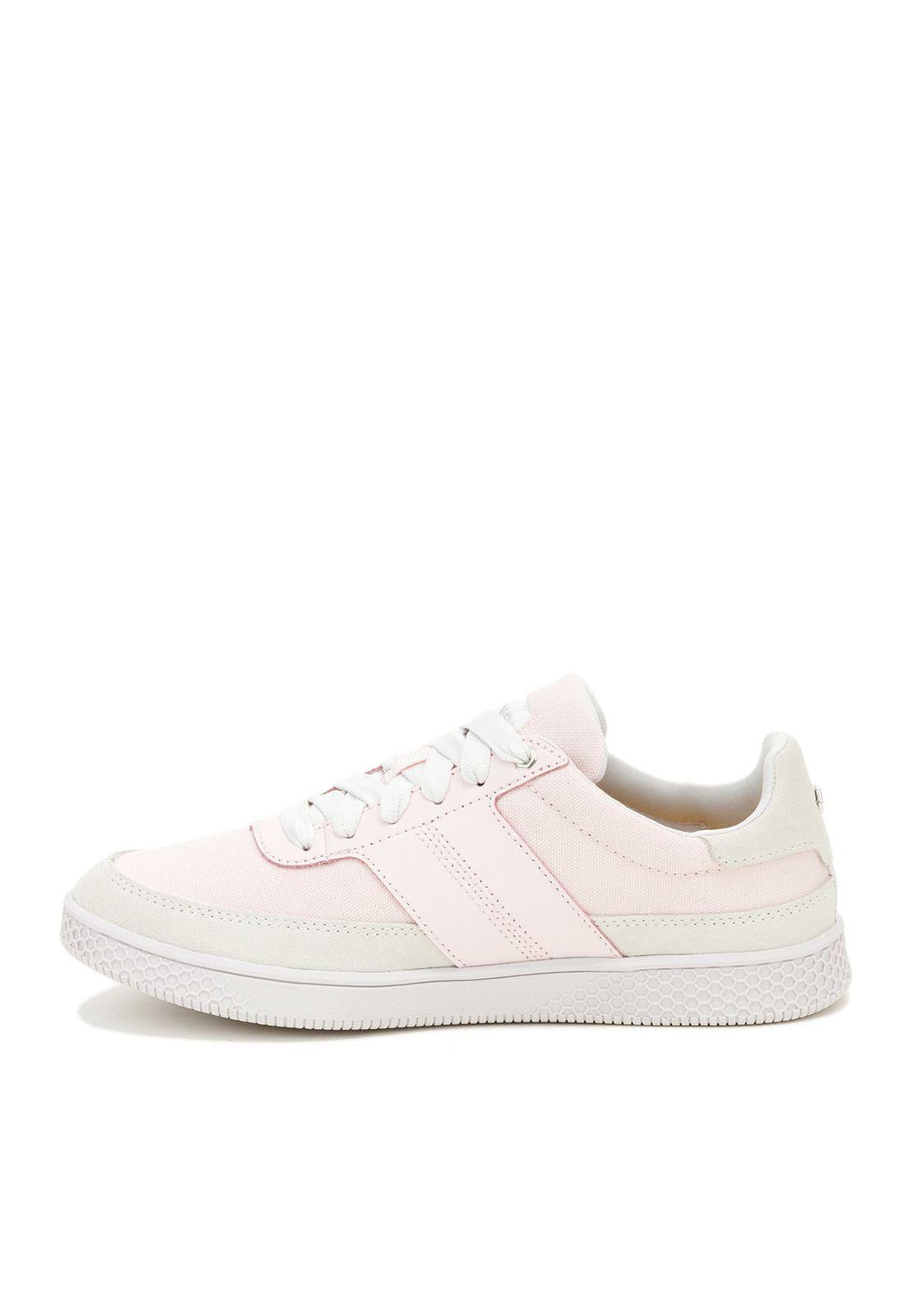 Zapatilla Pause Retro Canvas Mujer Rosa-3