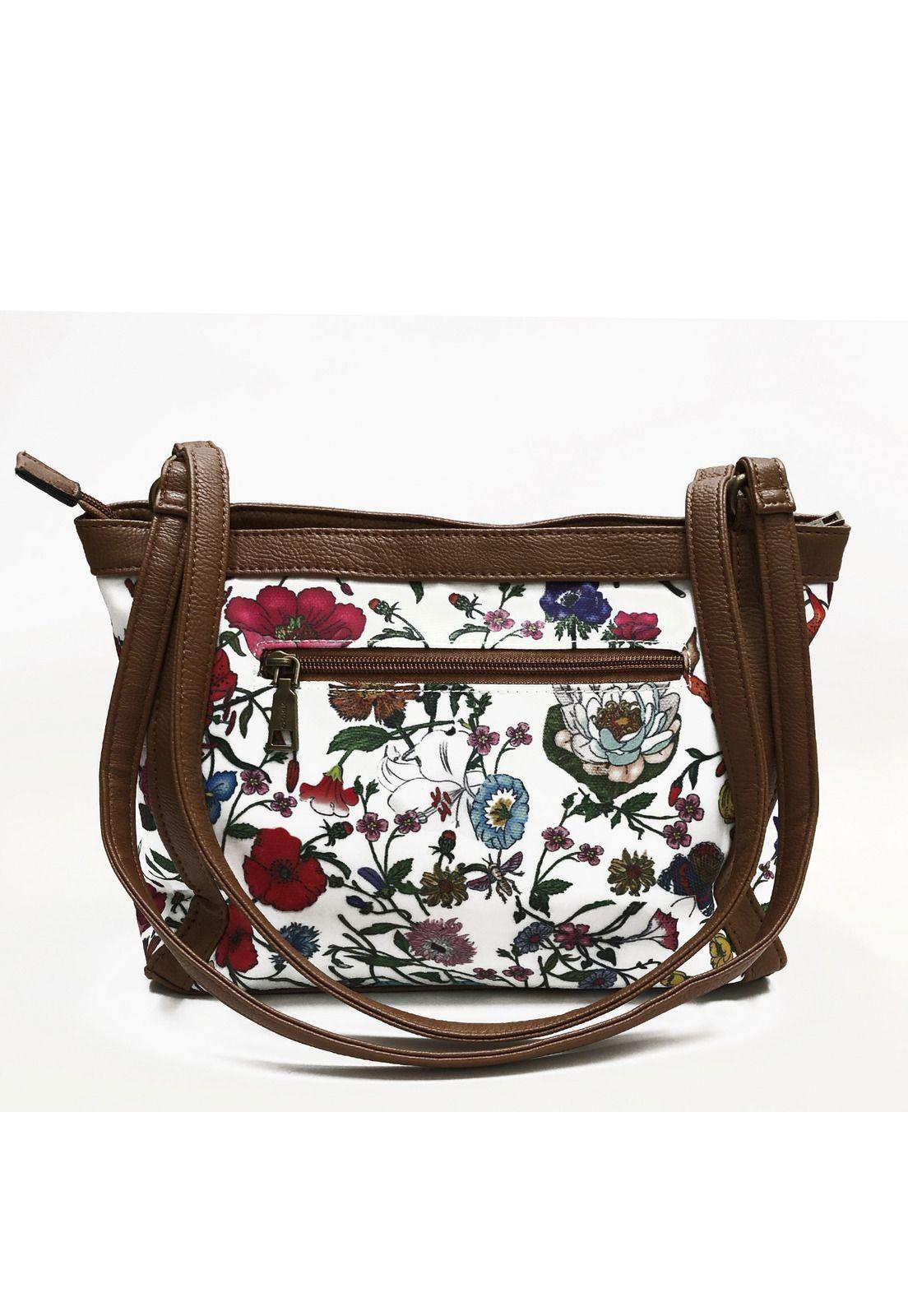 Cartera Mujer Flower Tote Multicolor Mujer-1