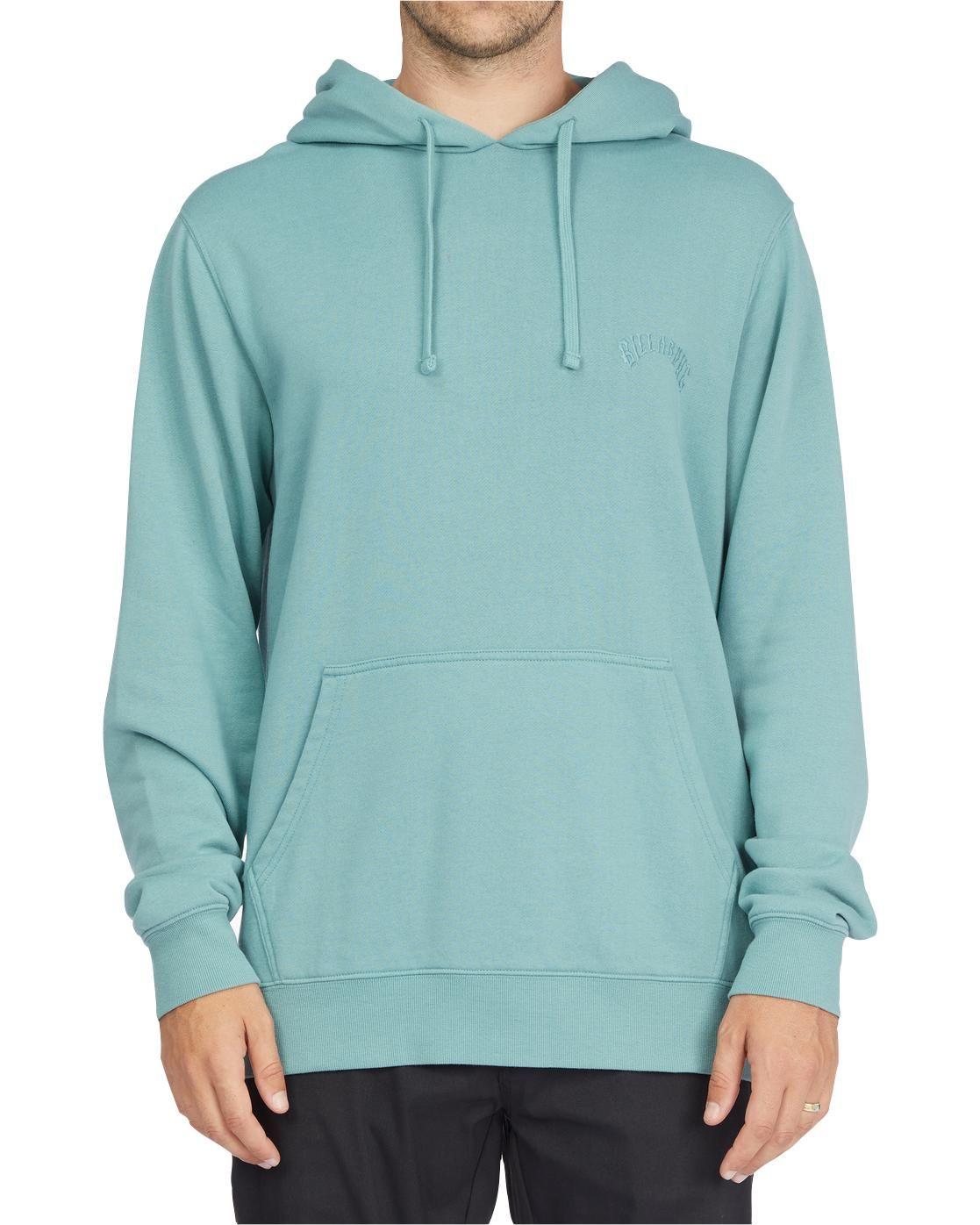 Polerón Hombre Wave Washed Azul Claro-0