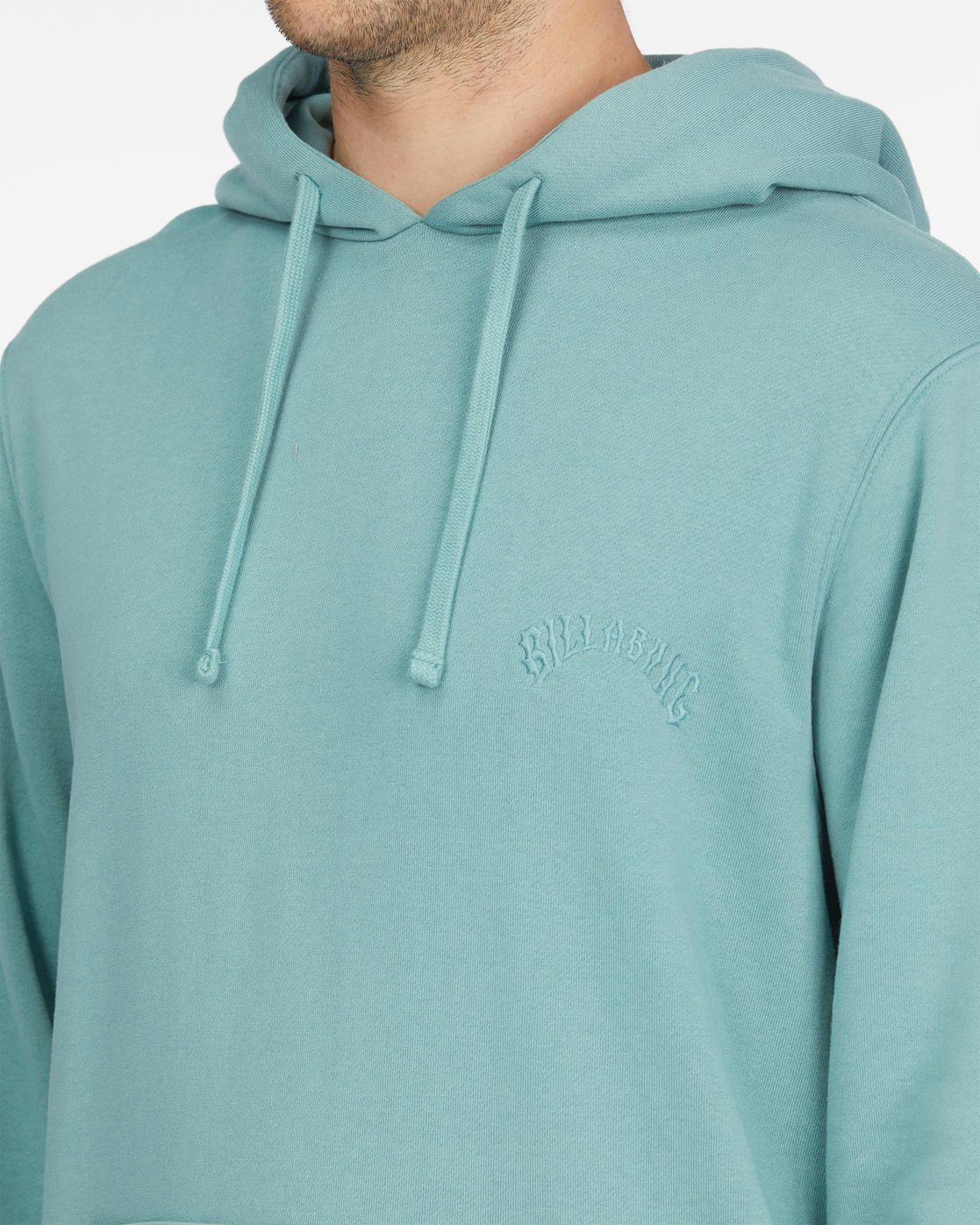 Polerón Hombre Wave Washed Azul Claro-2