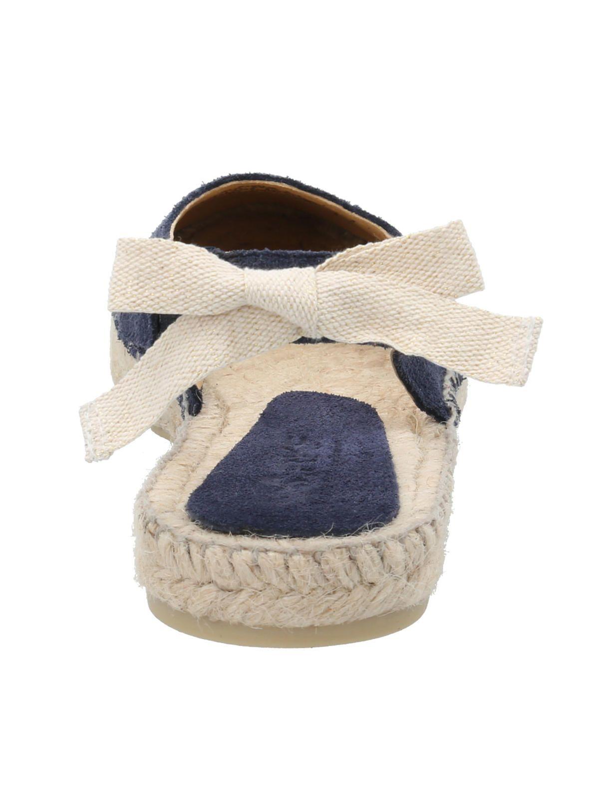 Alpargata Cuero Mujer Bante Azul-6