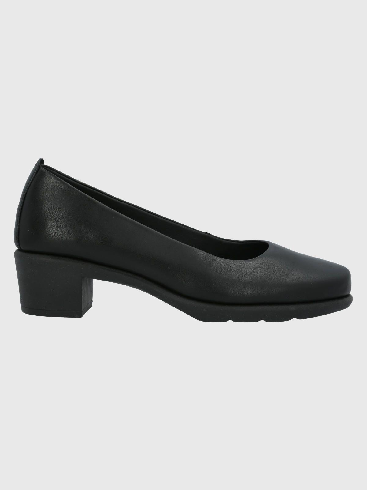 Zapato Cuero Mujer Tiina Negro-1