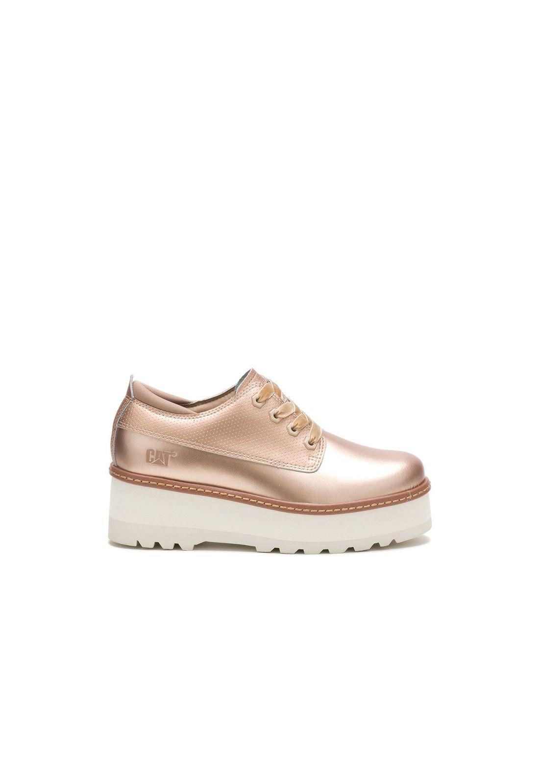 Zapato Mujer  Pace Dorado-1