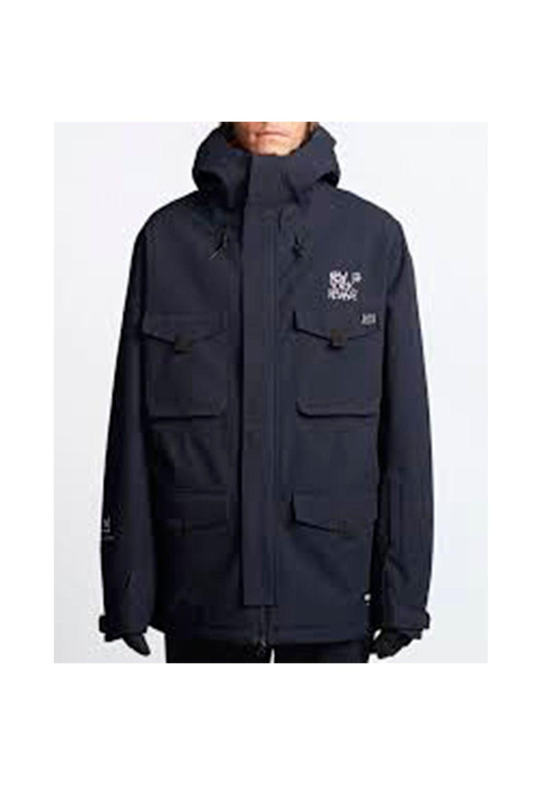 Parka De Ski Hombre Adversary Negro-0