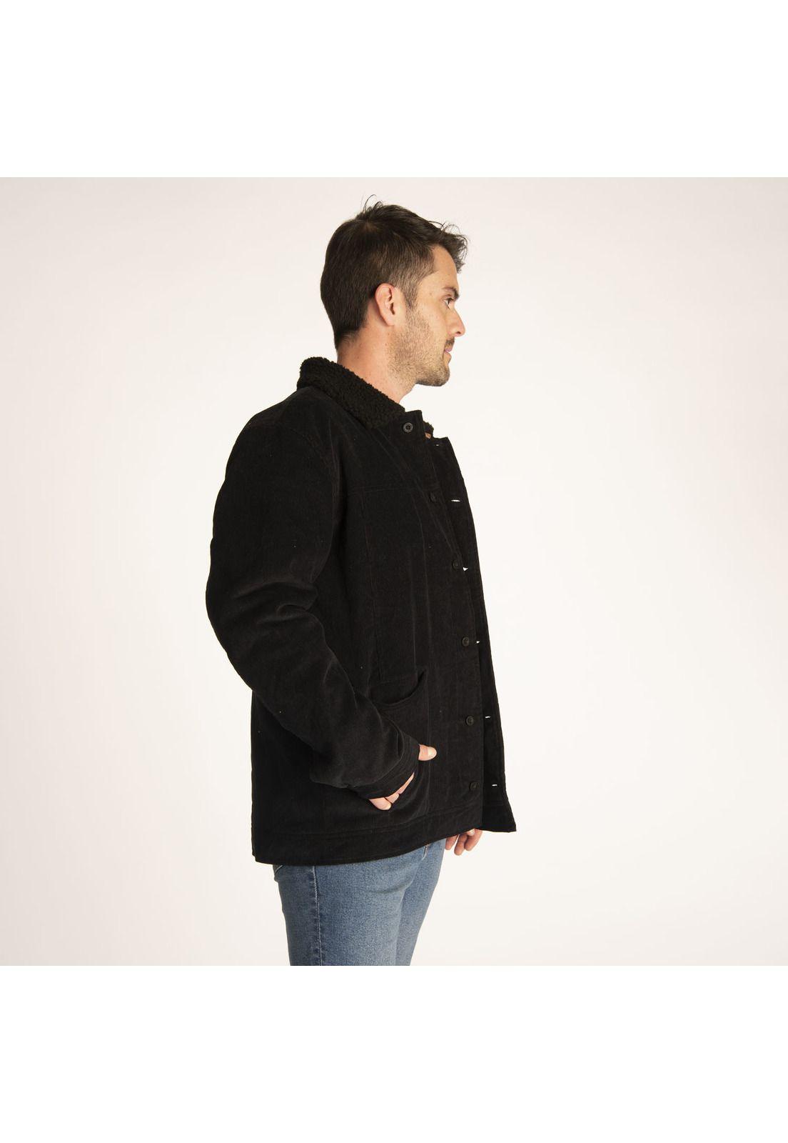 Chaqueta Hombre Sherpa Jacket Gris-1
