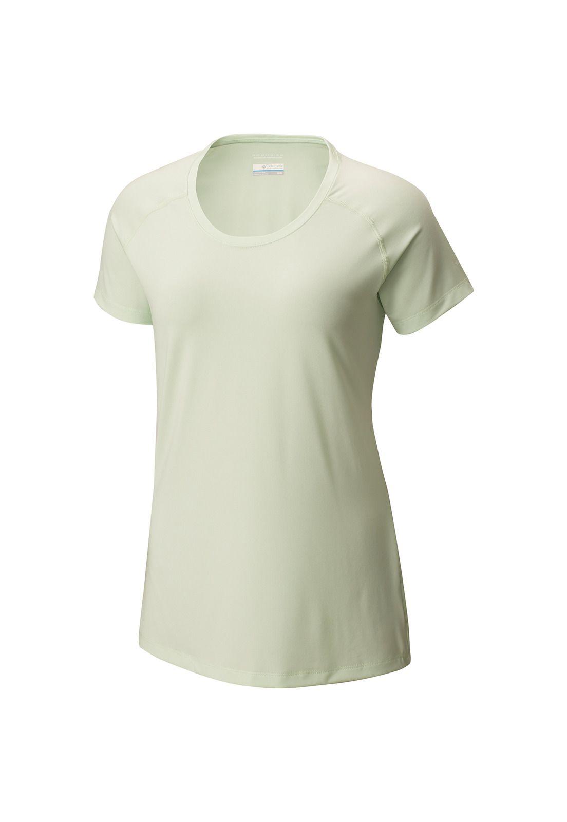 Polera M/C Mujer Tuk Mountain Short Verde-0