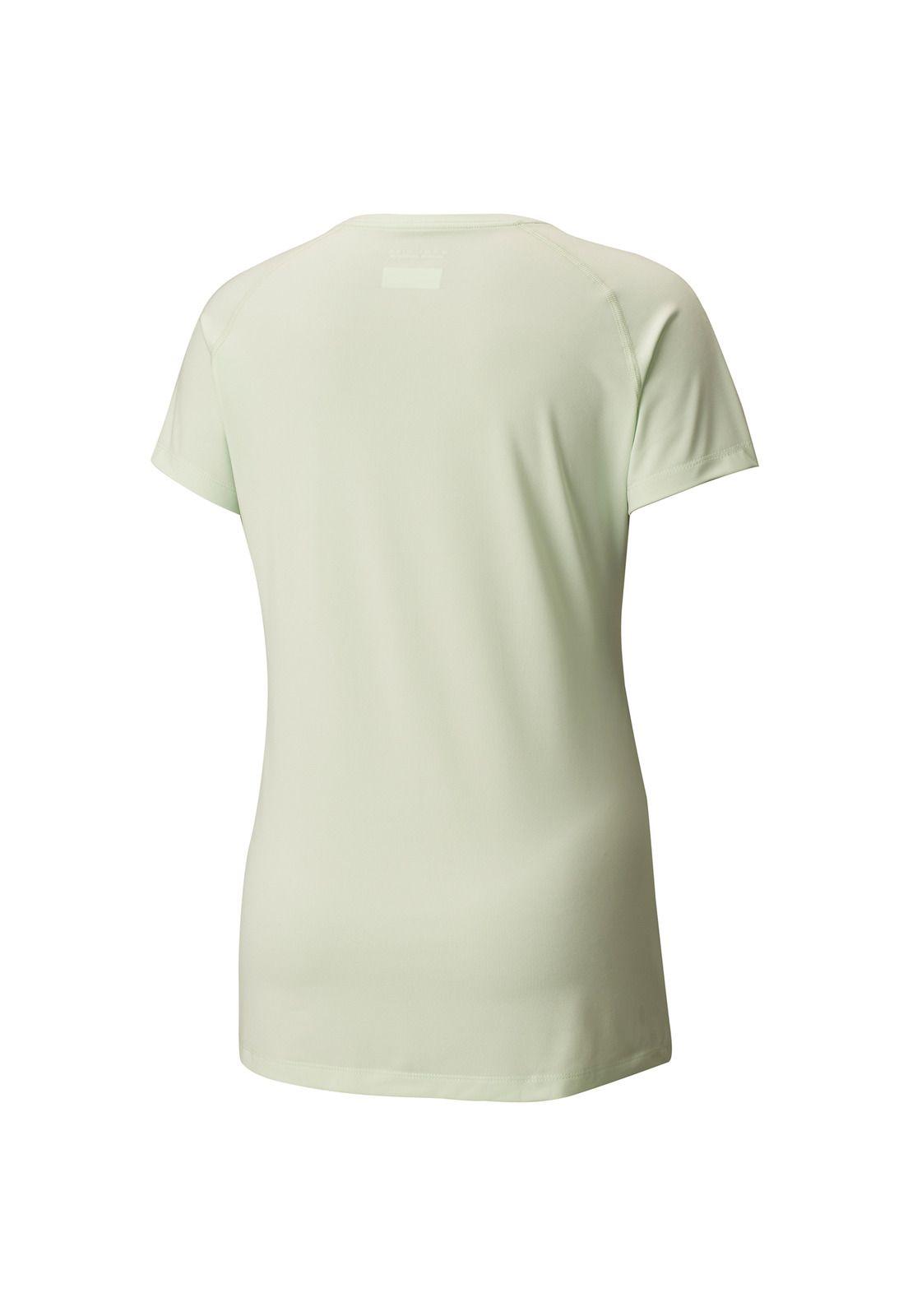 Polera M/C Mujer Tuk Mountain Short Verde-1