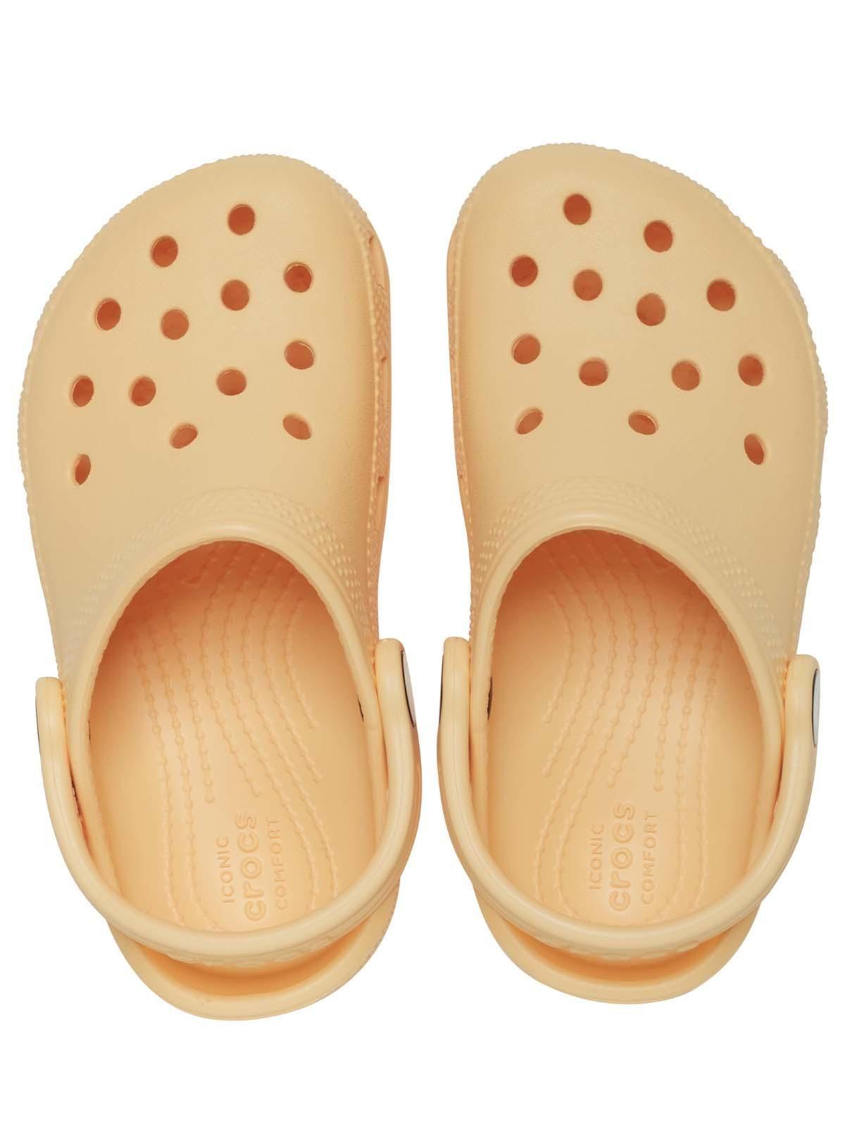 Zueco Crocs Niño Classic Clog Amarillo-4