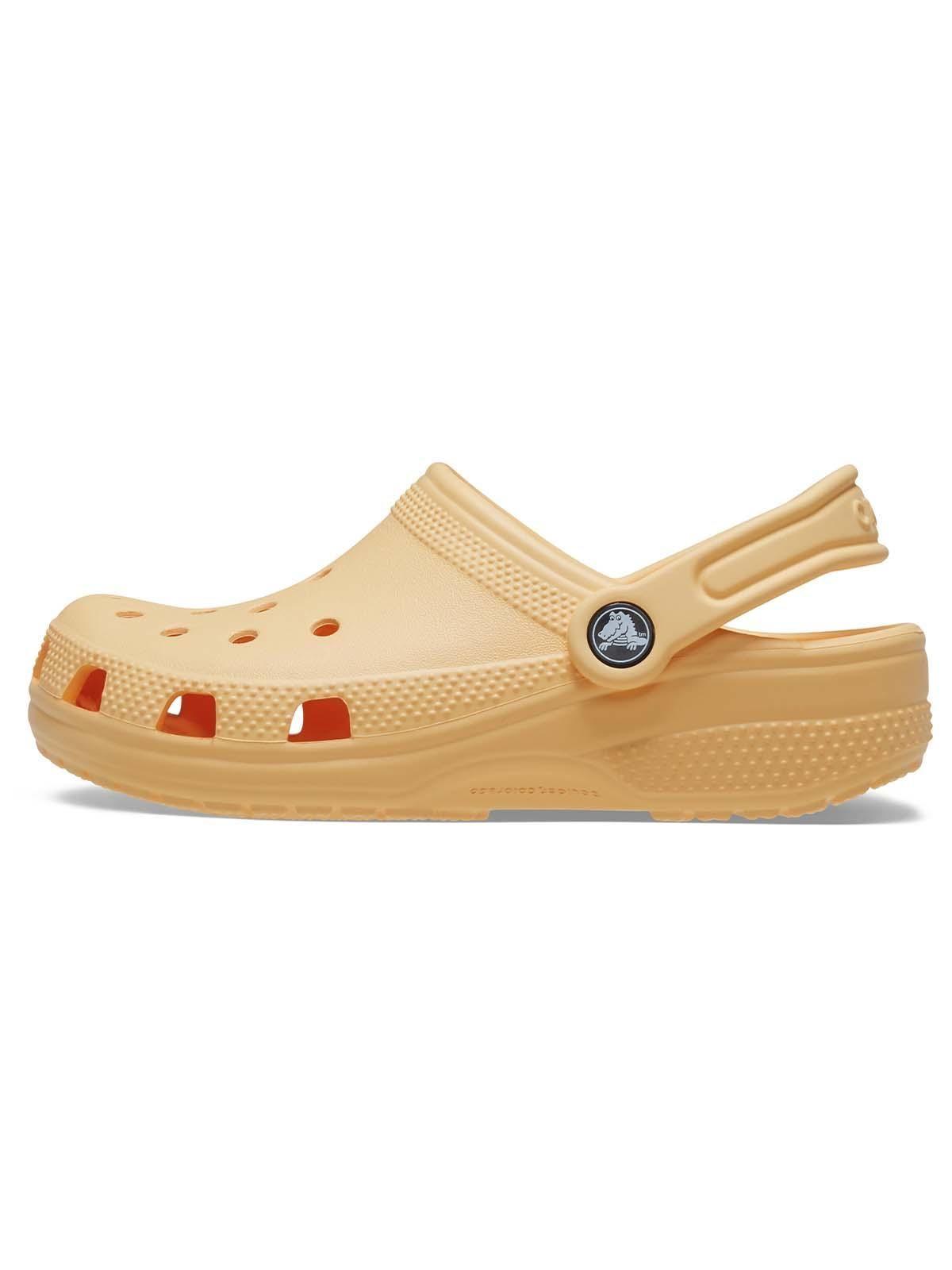 Zueco Crocs Niño Classic Clog Amarillo-1