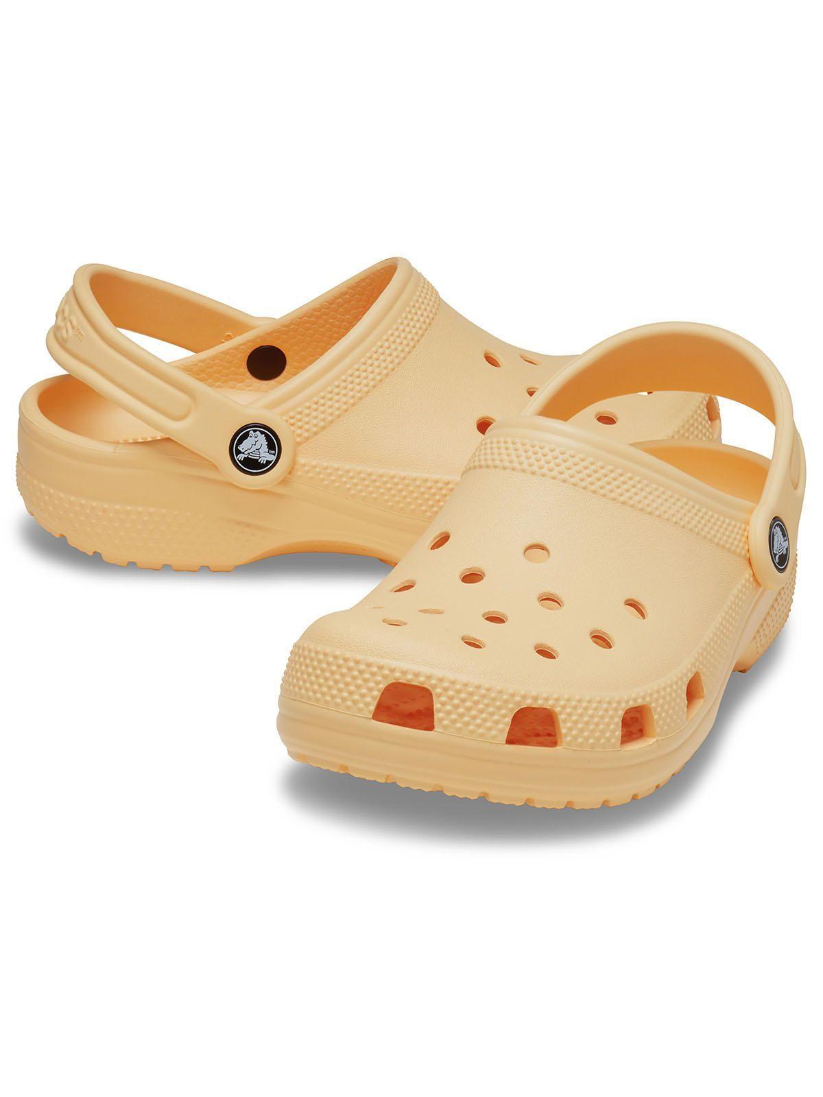 Zueco Crocs Niño Classic Clog Amarillo-3