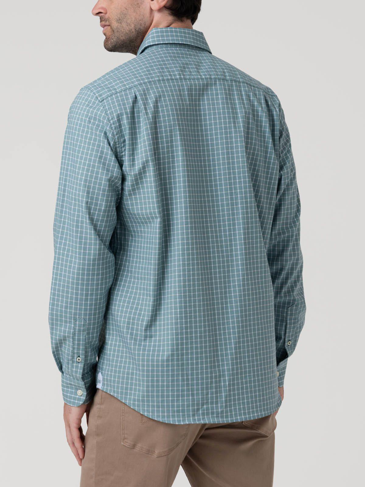 Camisa Algodón Orgánico Mild Verde Hombre Rockford-5