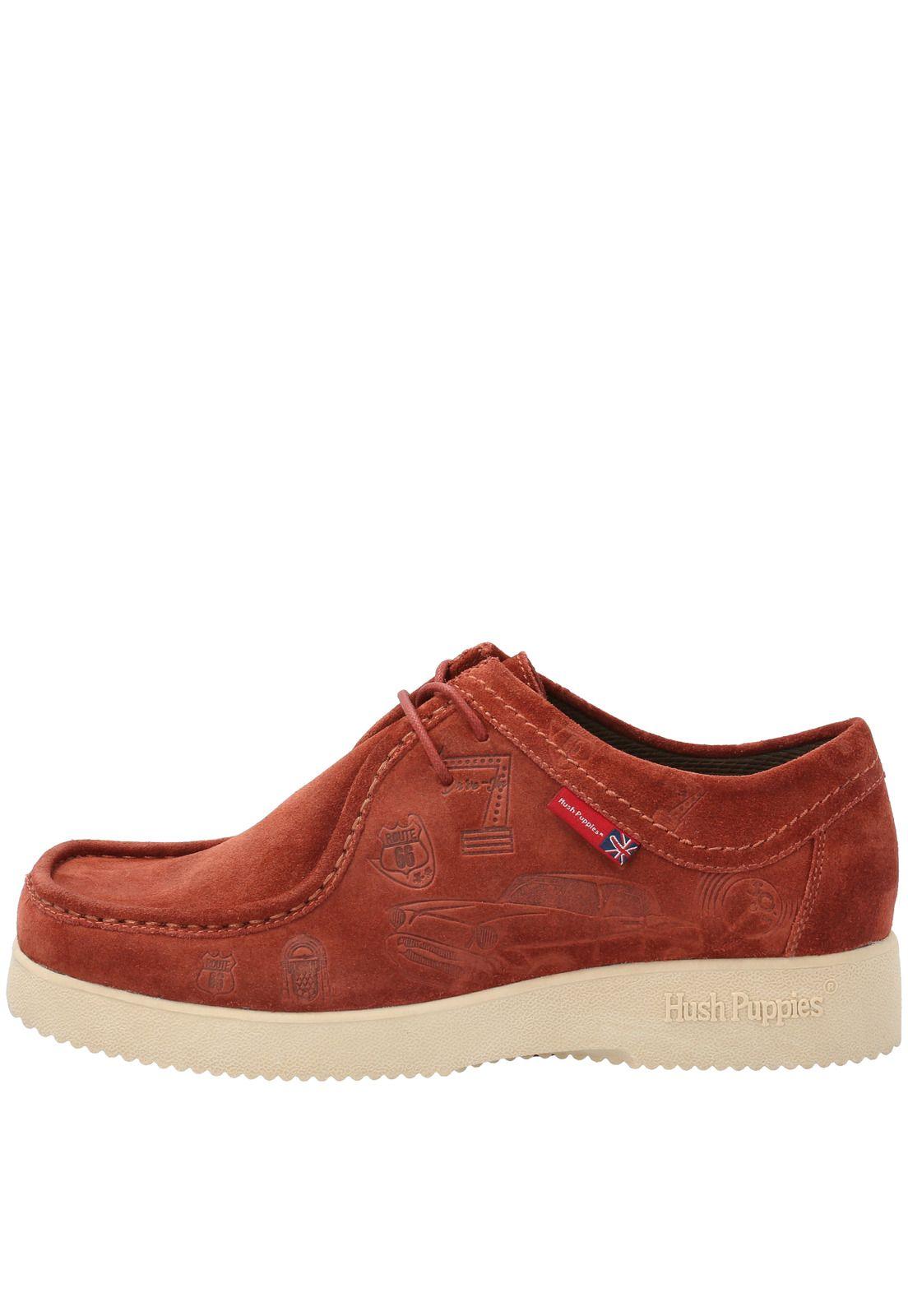 Zapato Cuero  Hombre Navajo Rock&Roll Rojo-4