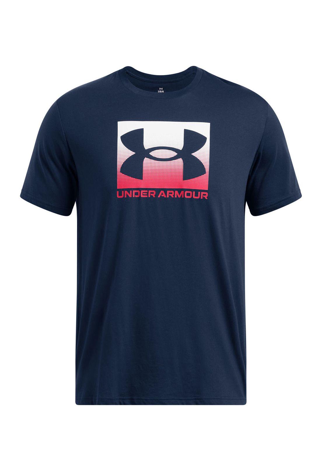 Polera manga corta Bxed Sports hombre Azul-0
