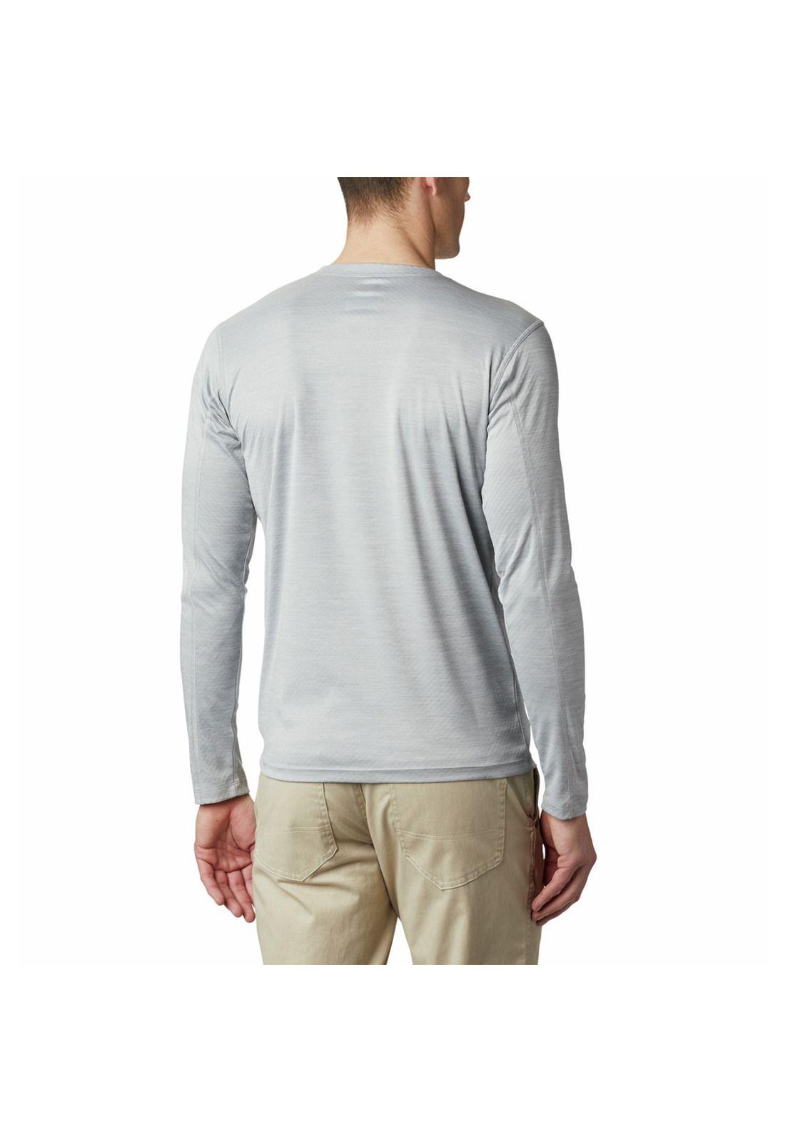 Polera Manga Larga Hombre Zero Rules Gris-3
