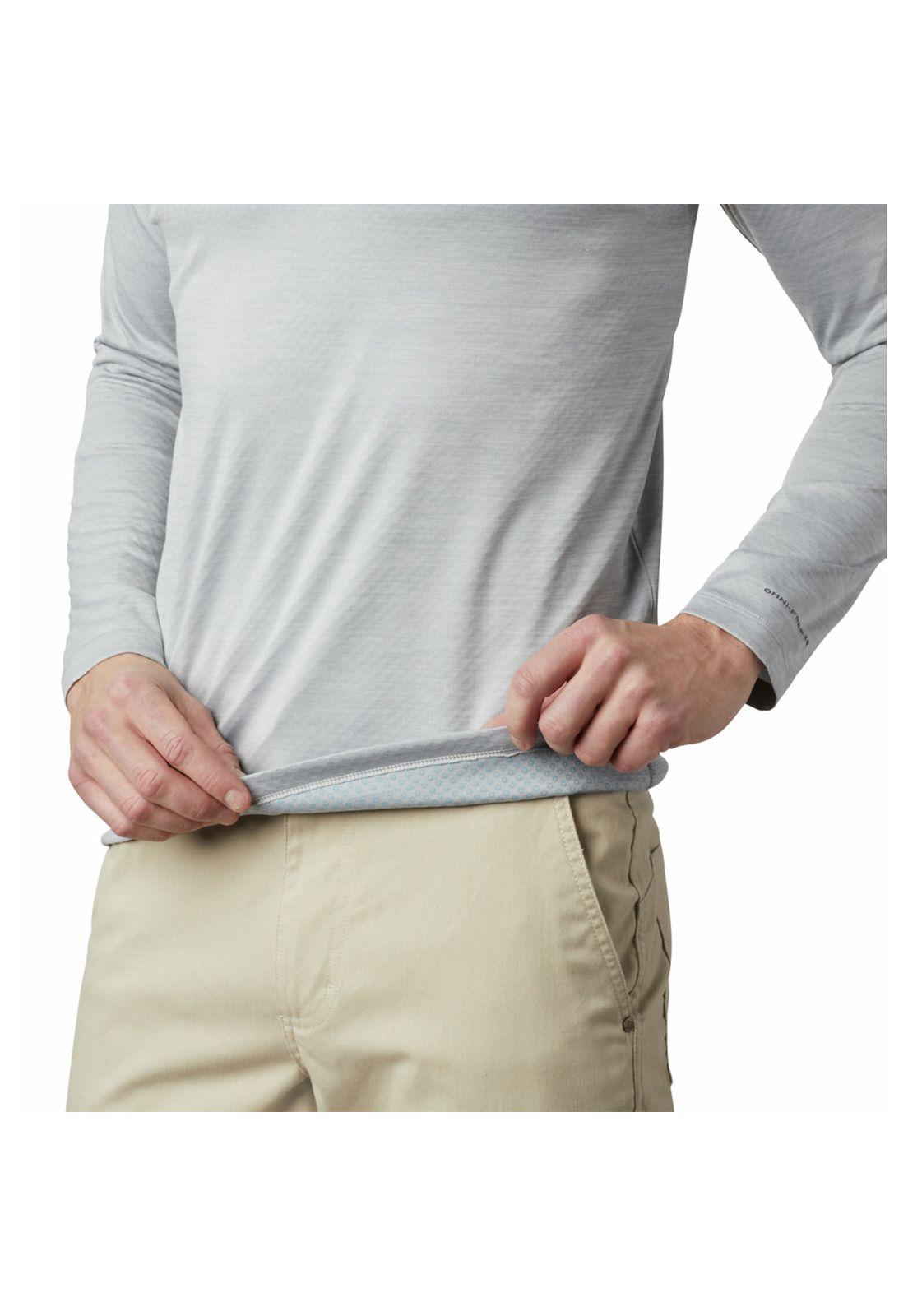 Polera Manga Larga Hombre Zero Rules Gris-4