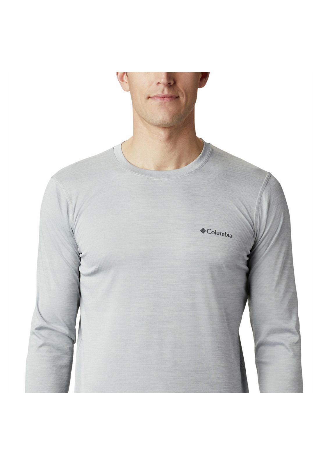 Polera Manga Larga Hombre Zero Rules Gris-5