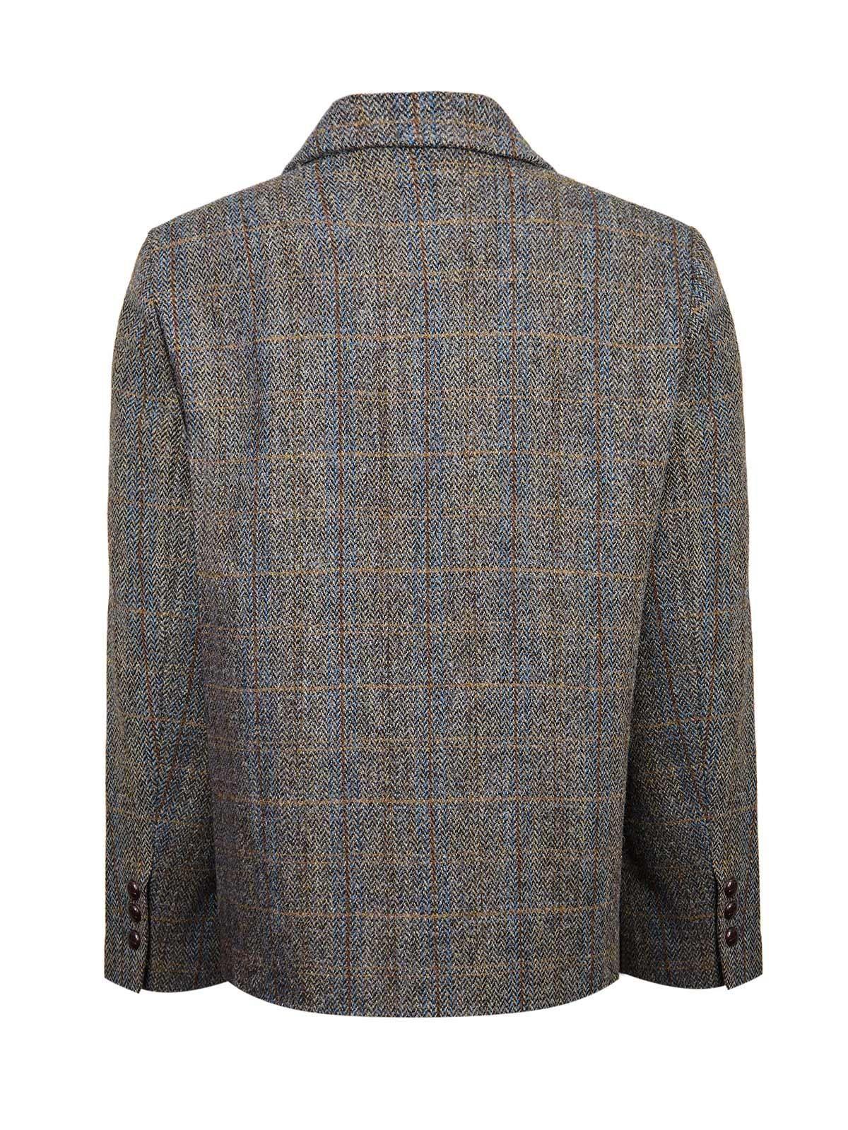 Chaqueta Lana Hombre Harblaze Azul-1