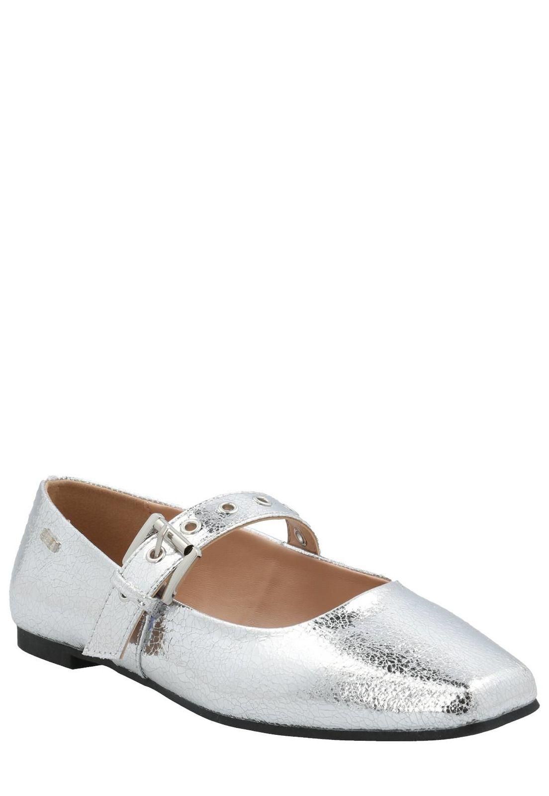 Ballerina Chelsea Mujer Plateado-0