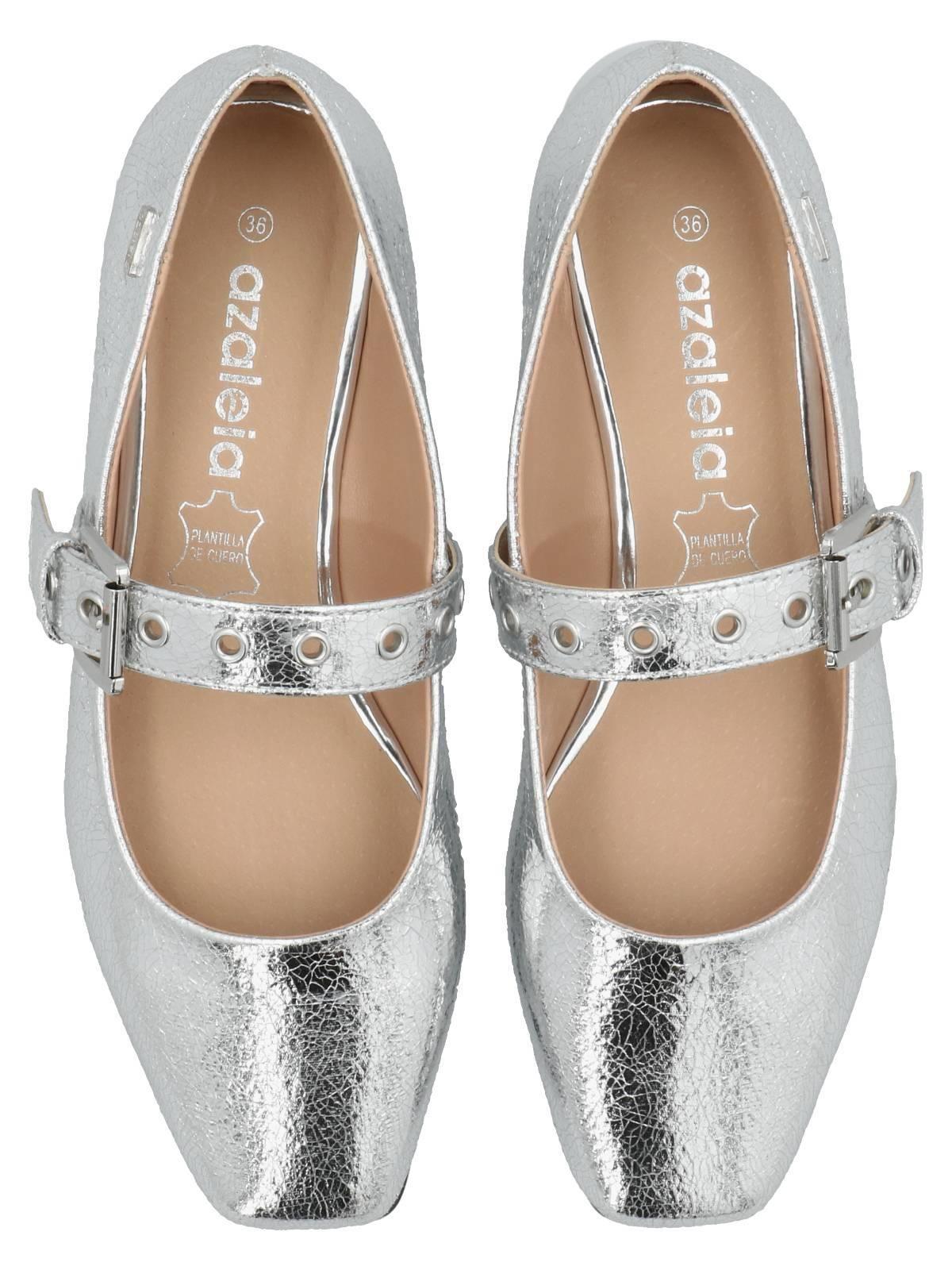 Ballerina Chelsea Mujer Plateado-8