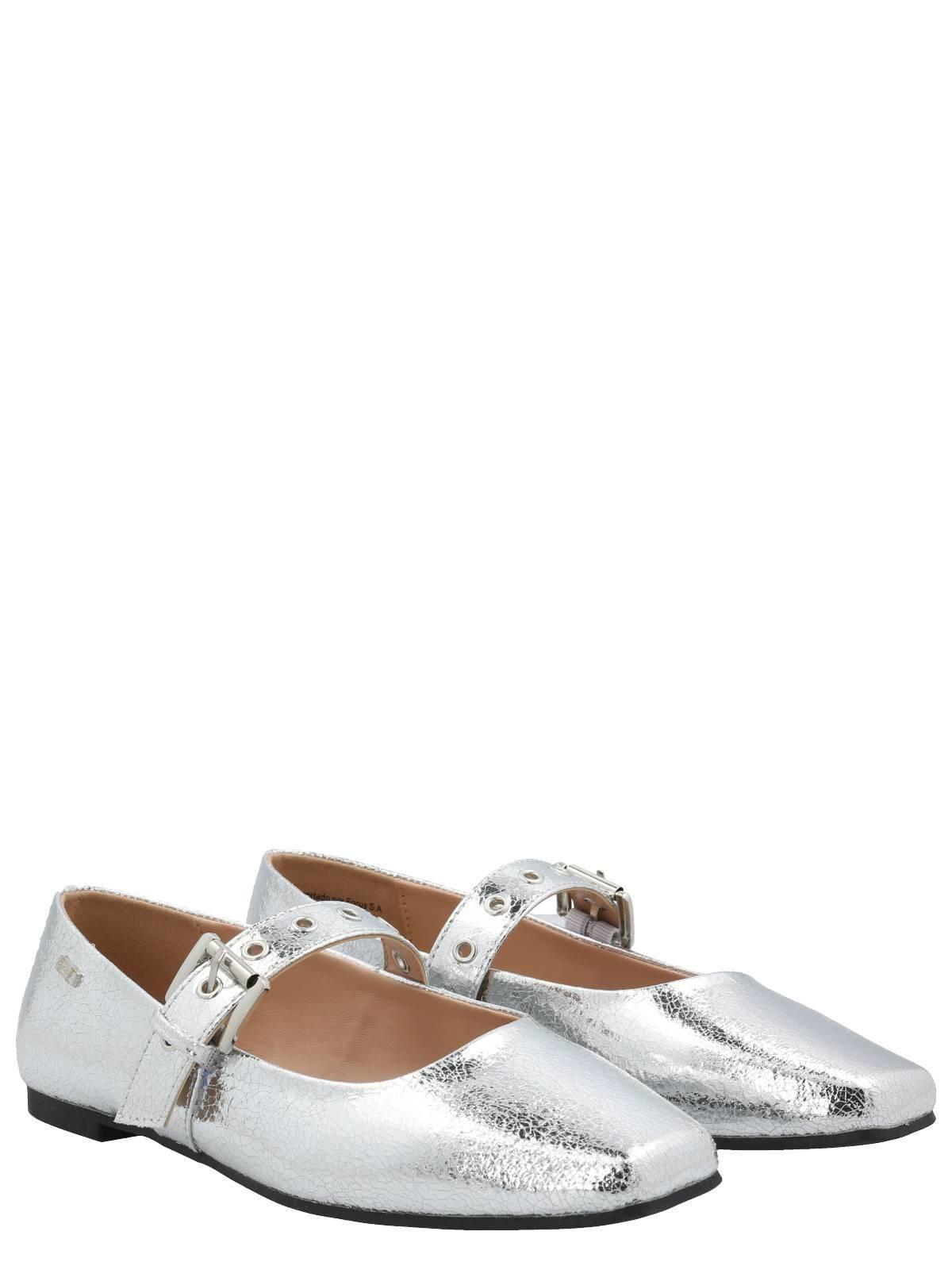 Ballerina Chelsea Mujer Plateado-9
