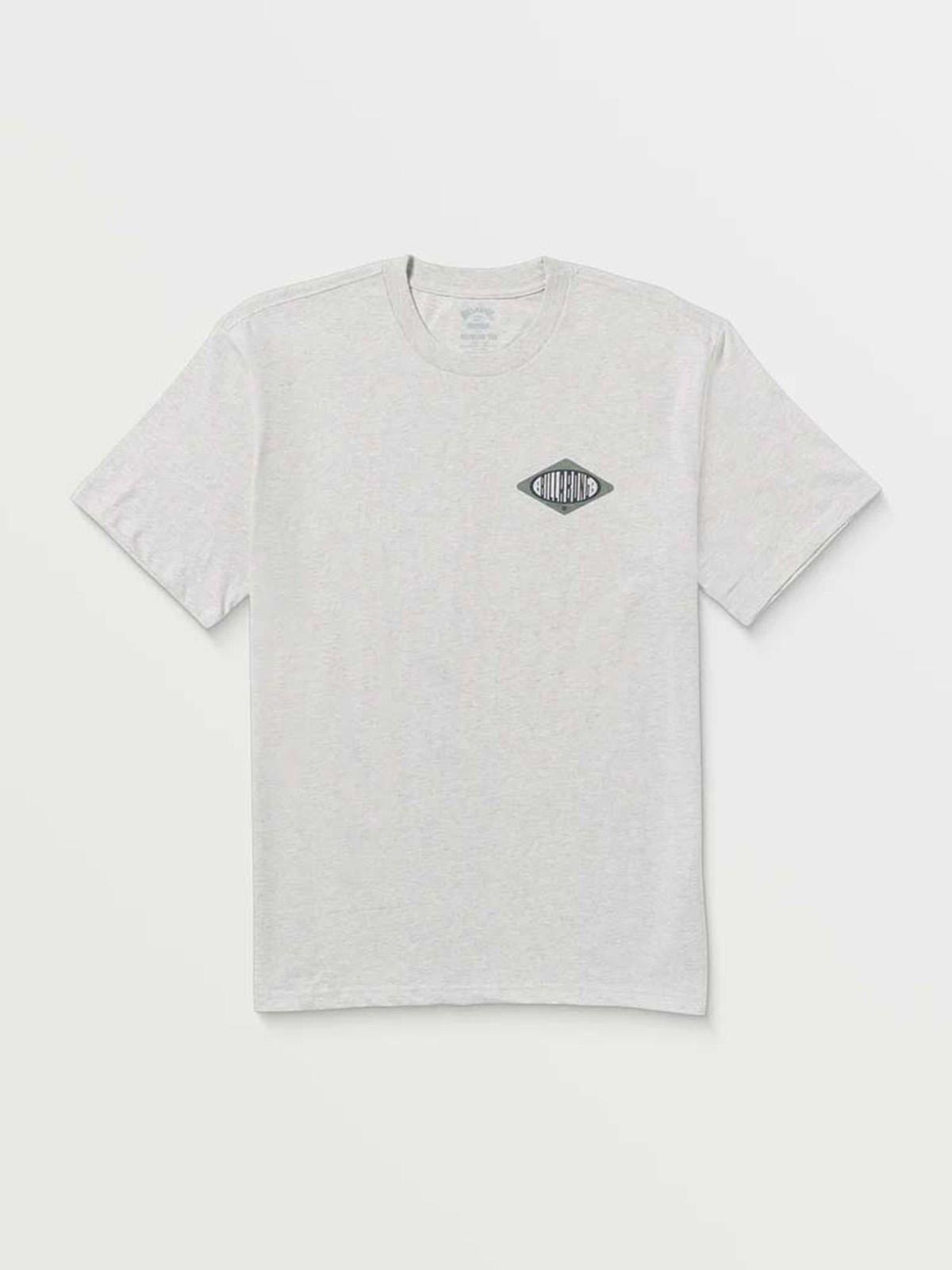 Polera Manga Corta Hombre Walled Regular Gris Billabong-6