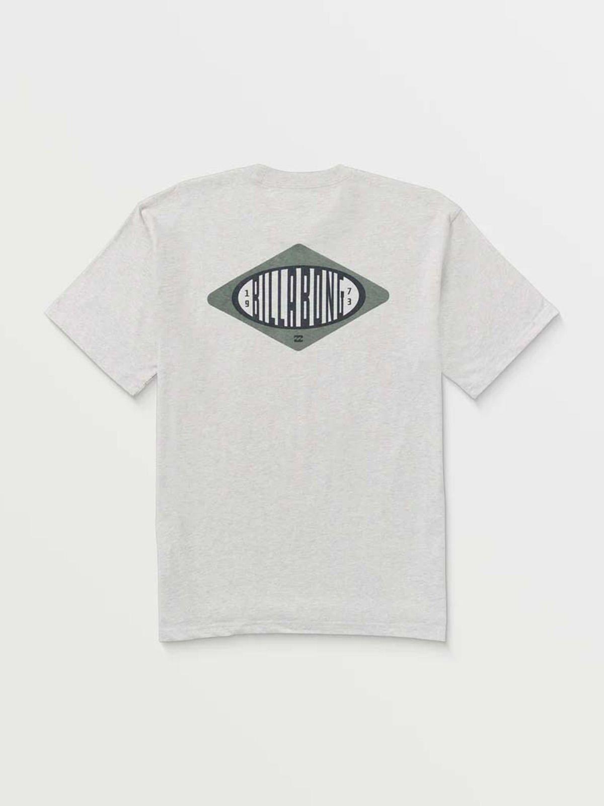 Polera Manga Corta Hombre Walled Regular Gris Billabong-7