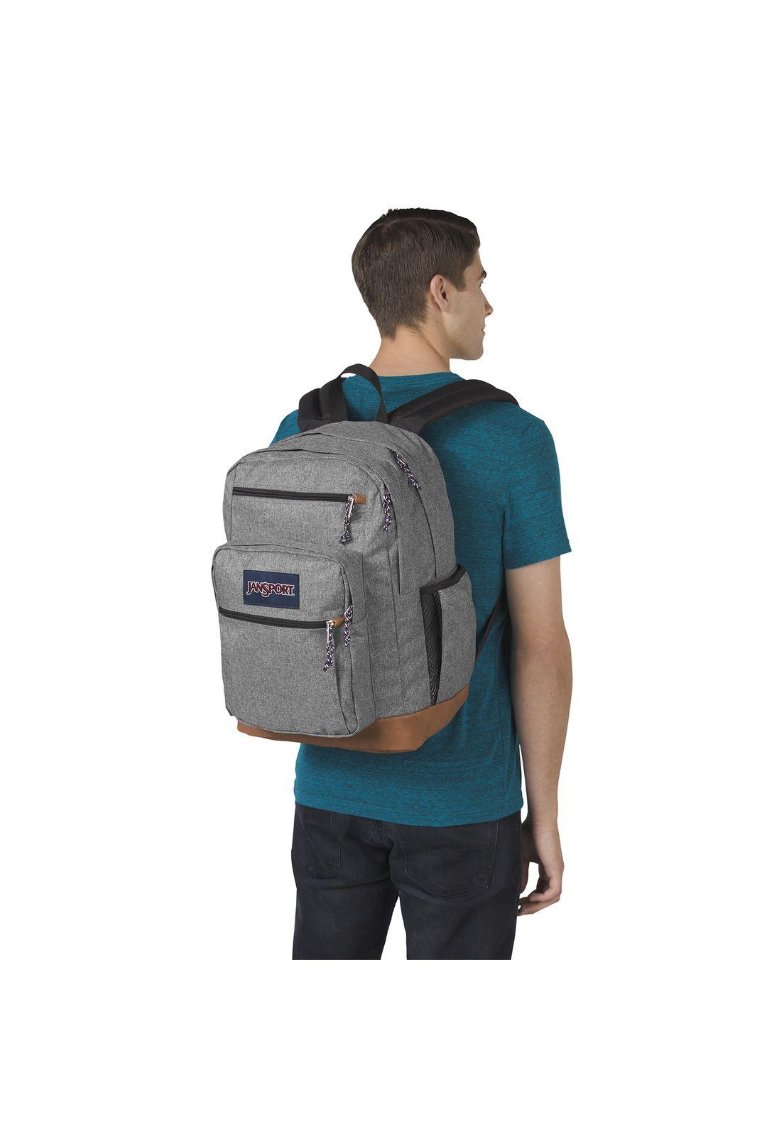 Mochila Unisex Cool Student Gris-3