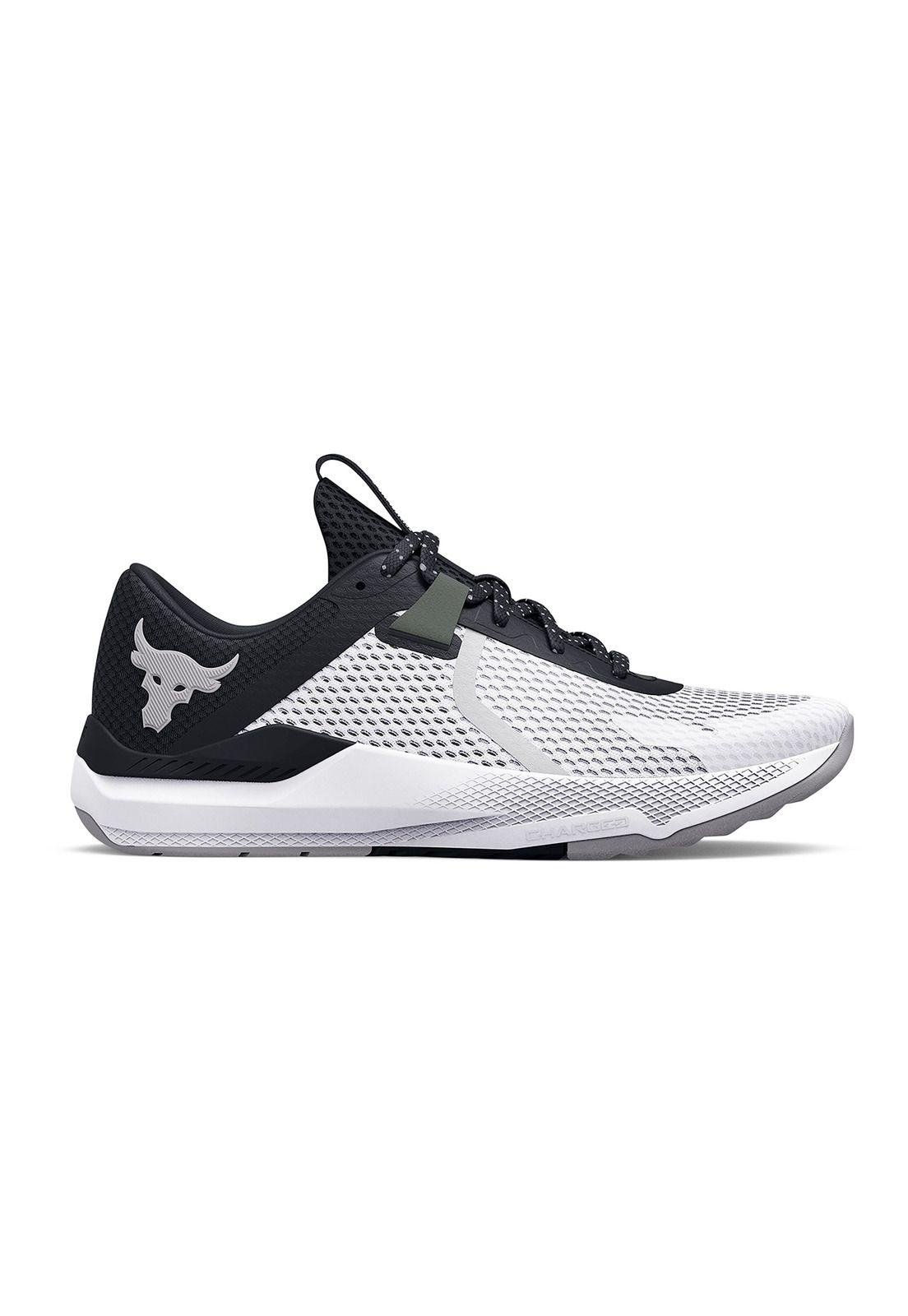 Zapatilla Unisex UA Project Rock B Blanco-0