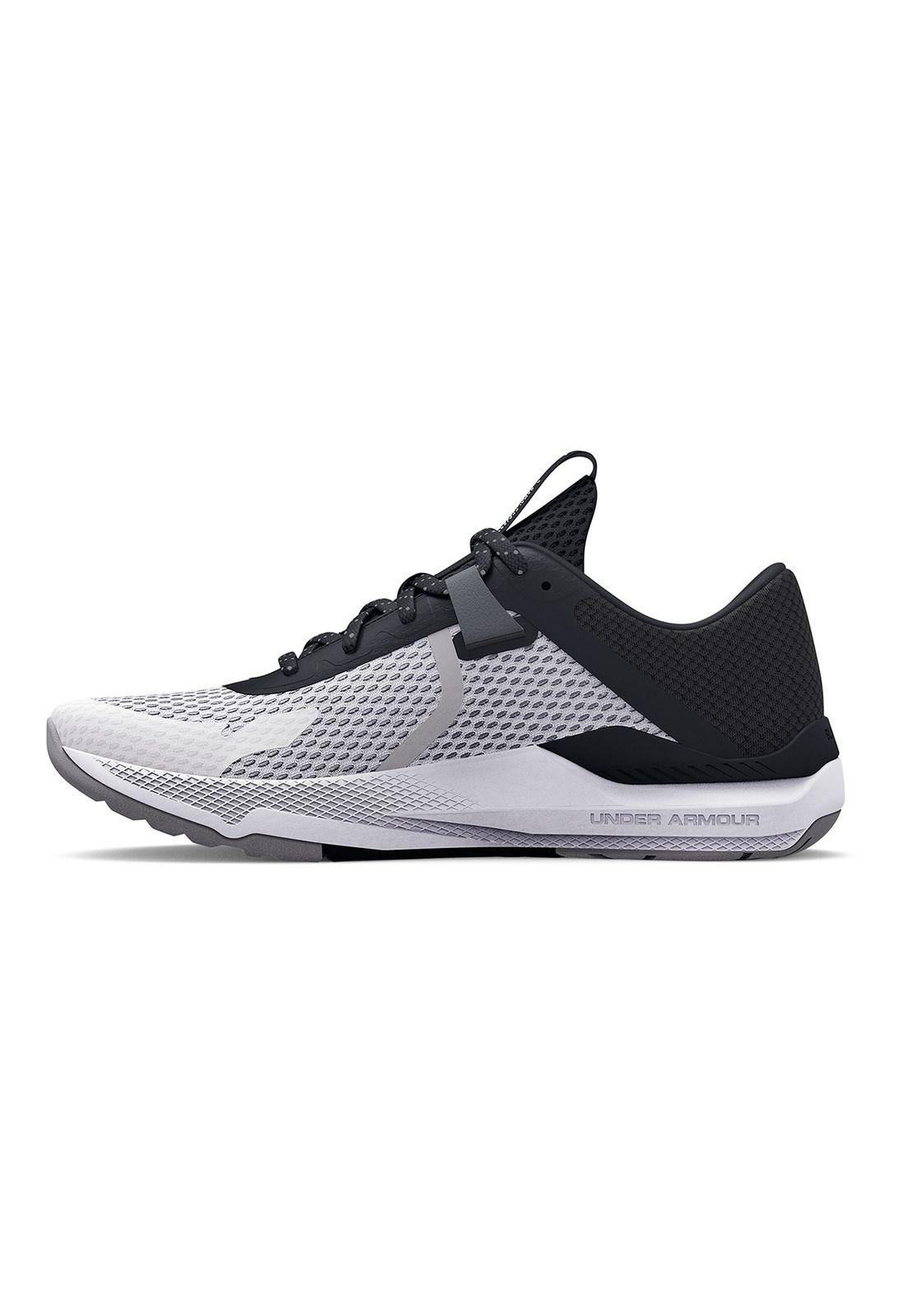 Zapatilla Unisex UA Project Rock B Blanco-1