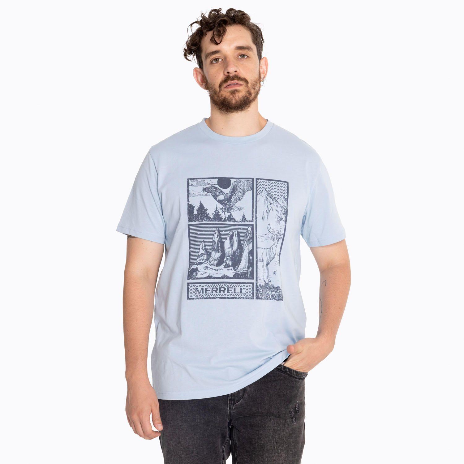 Polera Hombre Savka Celeste-0