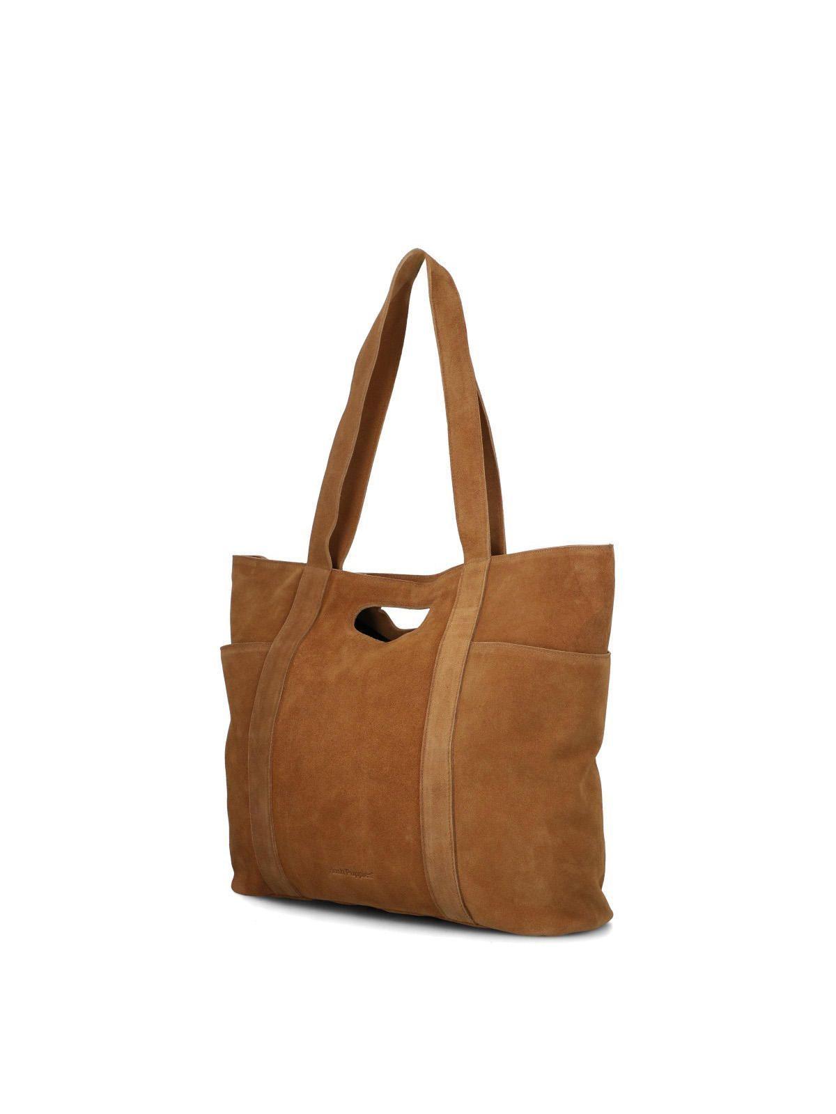 Cartera Cuero Mujer Ferney Tote Caramelo-1