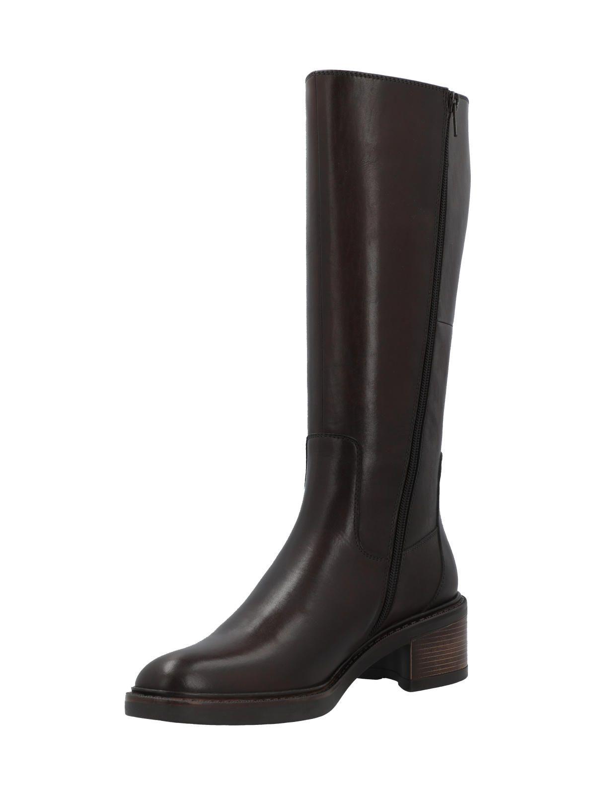 Bota Cuero Mujer Eloisa Café Oscuro-4