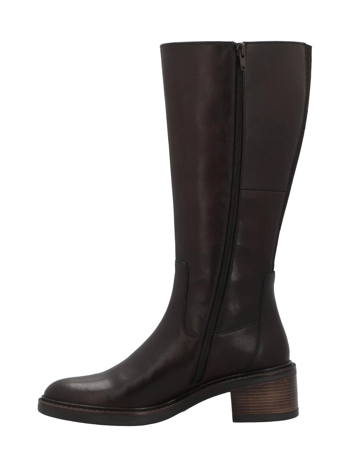 Bota Cuero Mujer Eloisa Café Oscuro-5