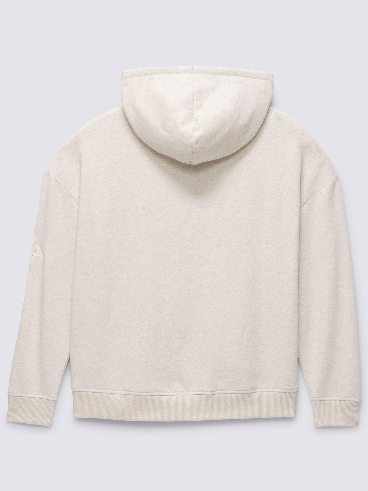 Polerón Flip It Hoodie Blanco Mujer-5