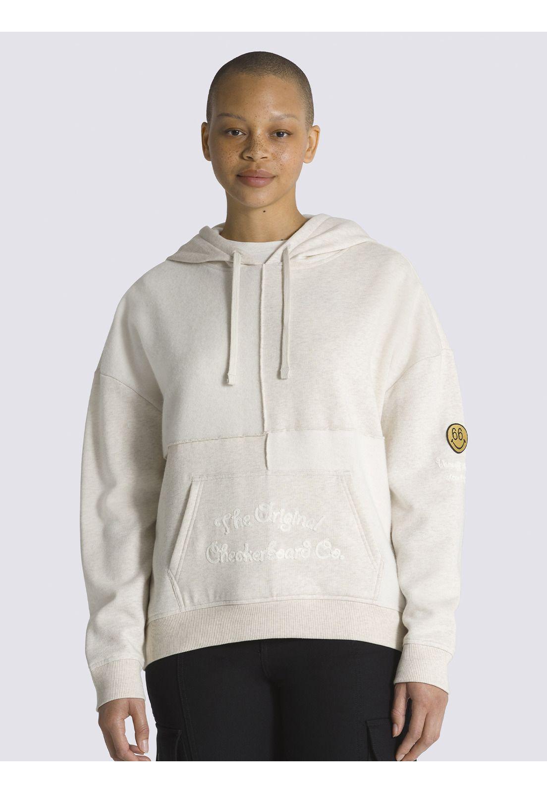 Polerón Flip It Hoodie Blanco Mujer-0